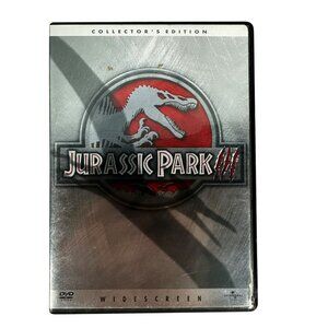 Jurassic Park III Collectors Edition DVD 2001 PG13 Sam Neill Universal Widescree